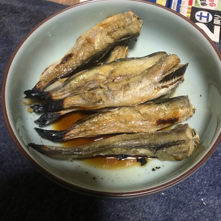 コマイの酢煮付け